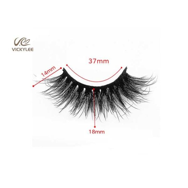 Reusable 15 Times Custom Logo 23MM 3D Hybrid Lashes