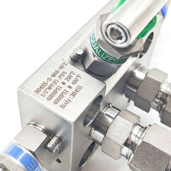 SS304 EJA Transmitter Rosemount Transmitter Three Valve Group