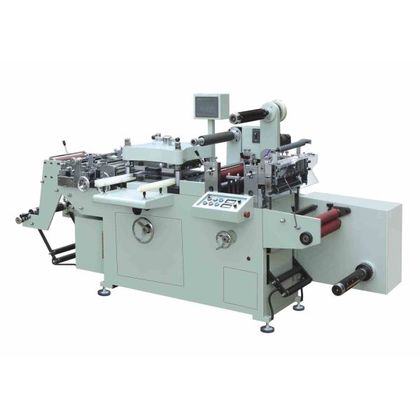 PLC Automatic Label Die Cutting Machine 2.2kw Die Cut Printing Machine