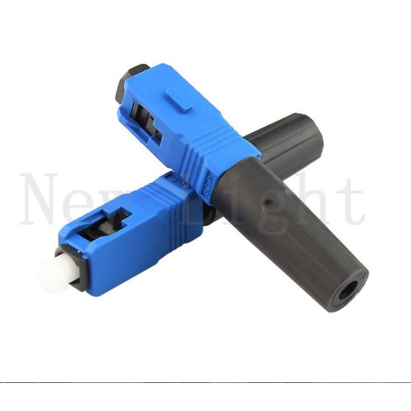 SC/UPC Quick Assembly Fiber Optic Connector with ≤0.3dB Insertion Loss for Field