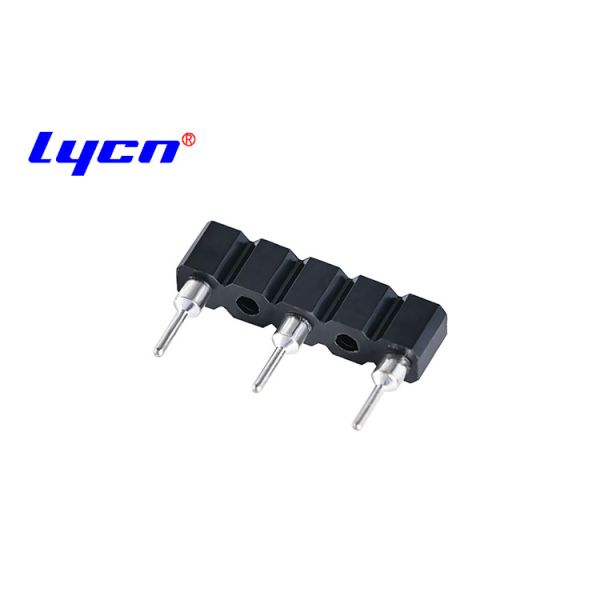 2.54 mm Pitch Round PIN Header Machined Dual Row Straight Height 3.0mm