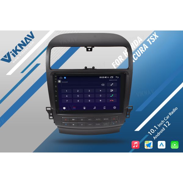 Viknav Android Car Radio For Honda Acura TSX 2004-2008 Car Stereo Receiver Touch Screen