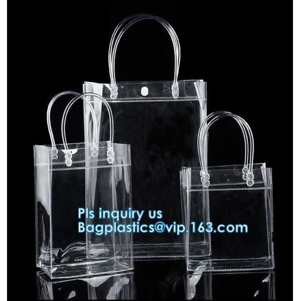 PVC beach Summer Clear Shoulder Bag DIY Transparent Clutch Tote Bag, Tote Handbags Shopping Shoulder Bags, jelly bags