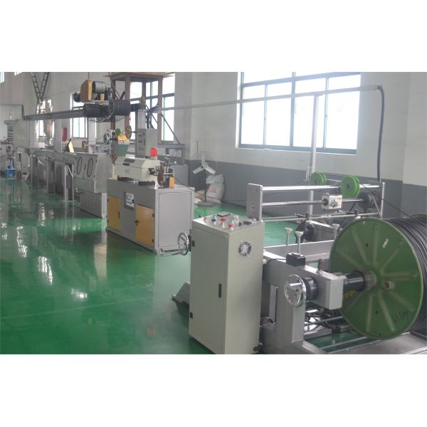 High Speed PVC Plastic Wire Extruder 140kg/H Cable Manufacturing Machine