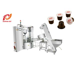 Rotary 10L Coffee Capsule Filling Packing Machine