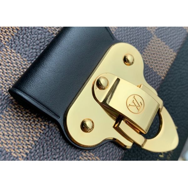 M40108 M40109 M401130 M40312 Damier Ebene Carvas And Soft Cowhide With Unique Design Chain Cross-Body Bag