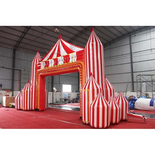 Outdoor Inflatable Advertising Arch / Archway 0.9mm PVC Material Made