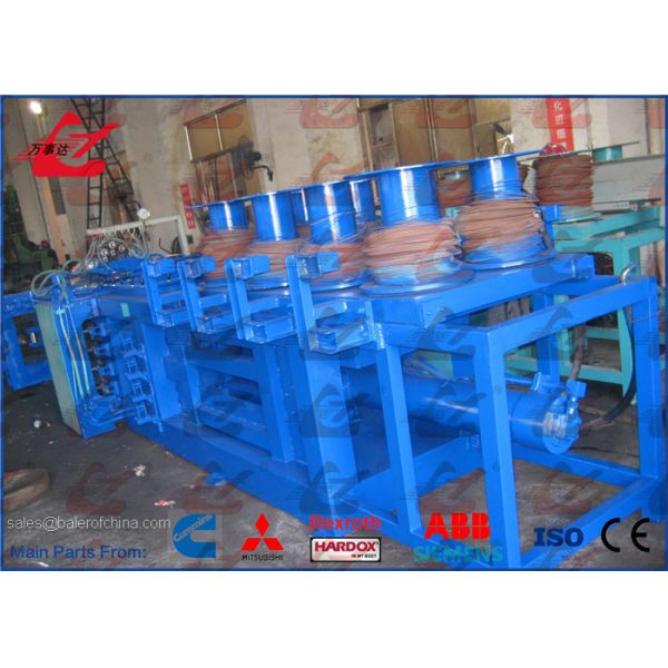 Scrap Plastic Film Baler Horizontal Baling Machine 2 - 4T Output Capacity
