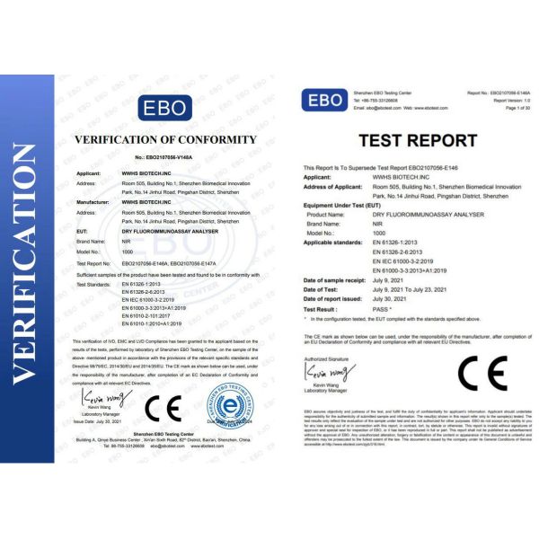 NIR-1000 POCT Instrument