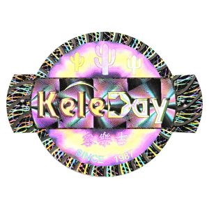 Quality Printed 3D Custom Hologram Silver Pvc Stickers Labels Shining Adhesive for sale