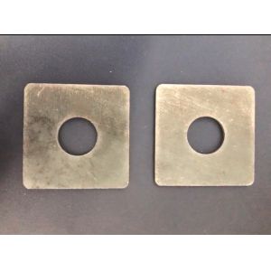 Quality M16 Series Square Flat Washers , Precision Rectangular Washers Plain for sale