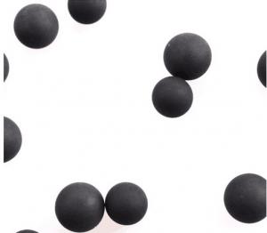 China Seamless Molded Solid Buna Nitrile Rubber Balls Industrial 3 / 32 Inch on sale