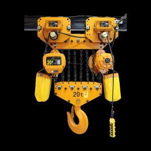 Quality Stage Use Electric Chain Block Hoist 3 Phase 380V 50Hz Compact Solid Body Case for sale