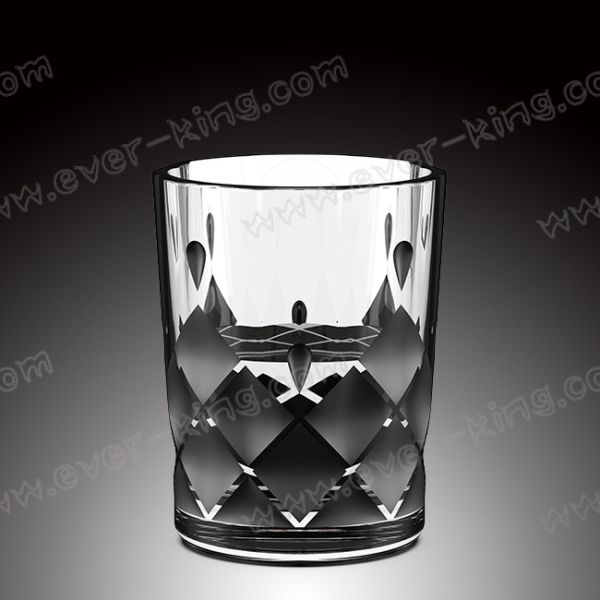 Custom Wine Whisky Drinking Reusable Glass Cup Clear
