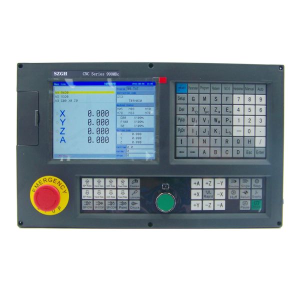 Absolutely 4 Axis CNC Milling Controller with 300 m/min speed linear scale , UL CE