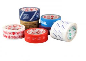 China SGS Approved Biodegradable Oil Proof Logo Printed Bopp Tape on sale