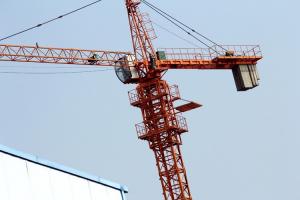 Quality QTZ63 Top Kit Construction Tower Crane , building site cranes ISO CE Cetificate for sale