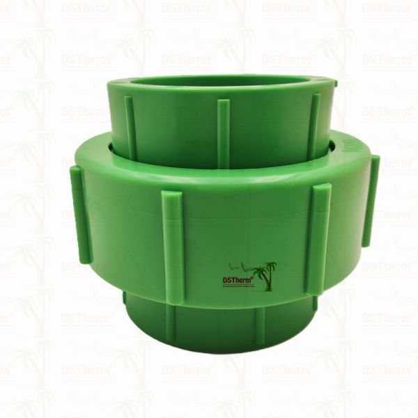 Ppr Green Plastic Union For Piping System Customizable Chemical Resistance
