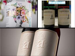 Quality Wine Labels Stone Paper Manufacturer tear resistance Pantone color for sale