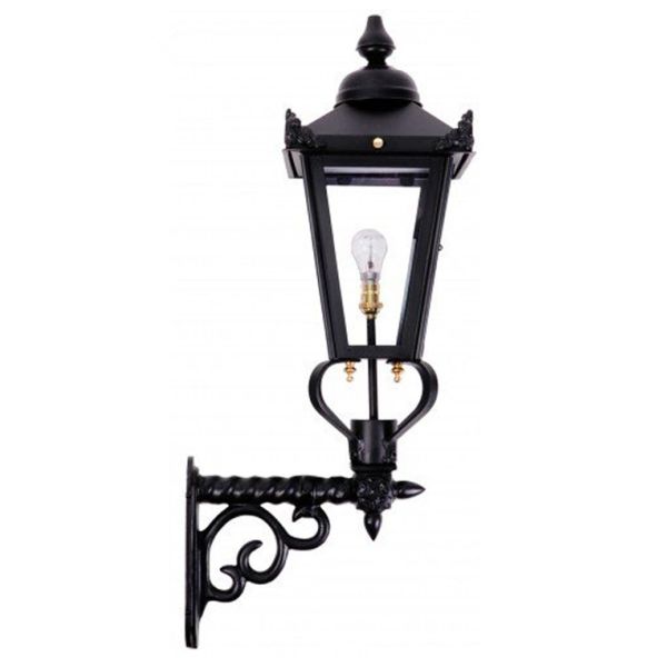 Antique Cast Iron Lamp Post Classical Wall Light Pole For Yard Decoration