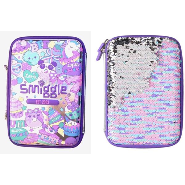 Custom EVA Pencil Case with waterproof shockproof features mesh pocket and embossing debossing metal plate logo options