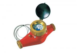 Quality Industrial Multi Jet Water Meter Remote Read Magnetic Brass Class B for sale