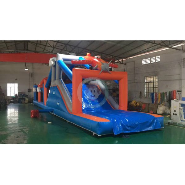 Outdoor sport games obstacle inflatable obstacle course adult for team building