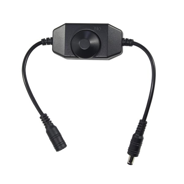 DC Power Cable Male to Female with Dimmer Switch 5.5x2.1mm