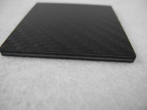 Quality Light weight PVC resin + Carbon Fiber Composite Plate , Carbon Fiber Panels for sale