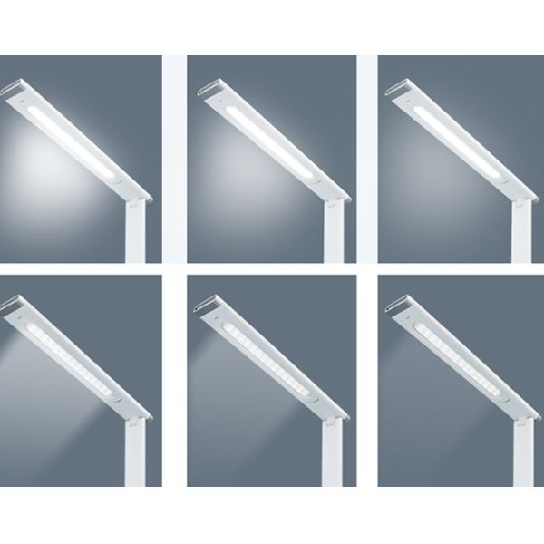 Black / White LED Portable Desk Lamp 6W , Touch Control Contemporary LED Desk Lamp