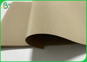 Quality 120g 150g Brown Corrugated Paper Board Roll For Mailer Box Eco - friendly for sale