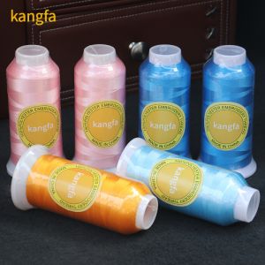 125g Weight/Cone 720 Colors 100% Polyester Embroidery Thread for Machine
