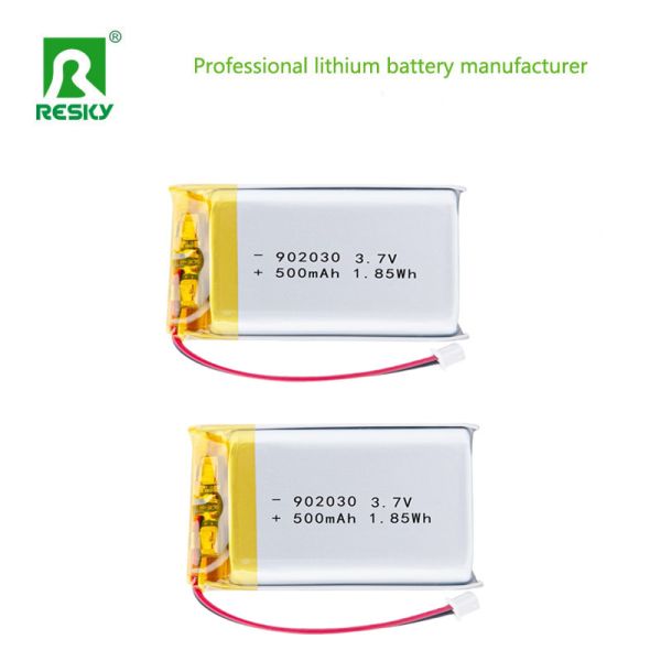 Li-Ion Lithium Battery 902030 3.7V 500mAh 1.85wh Rechargeable Lipo Battery For VR glassess