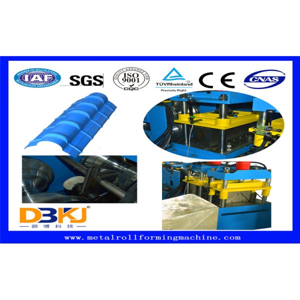 Full Automatic Roof Gutter Roll Forming Machine With 12 Months Warranty