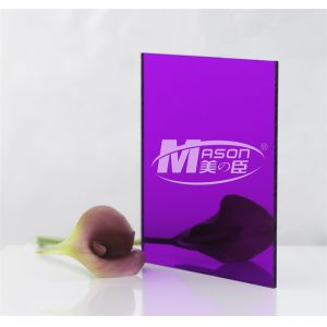 2 Way Mirror Acrylic Sheet Plastic Mylar Mirror Sheets For Crafts