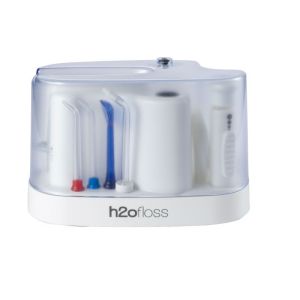 Electric Countertop Water Flosser With 11 Nozzles Large Water Reservoir