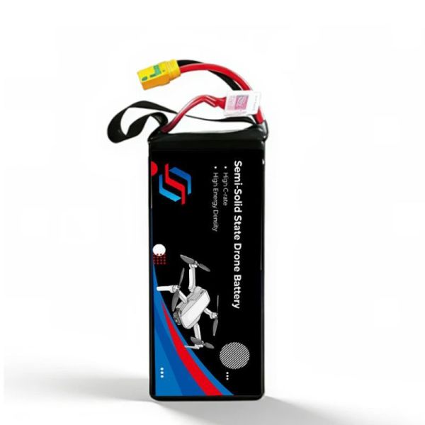 High Discharge Semi Solid State Lithium-Polymer Drone Battery Pack