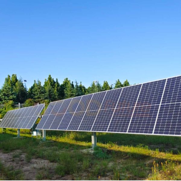 Horizontal Solar Pv Ground Mounting Systems Sun Tracking Solar Panel Mount