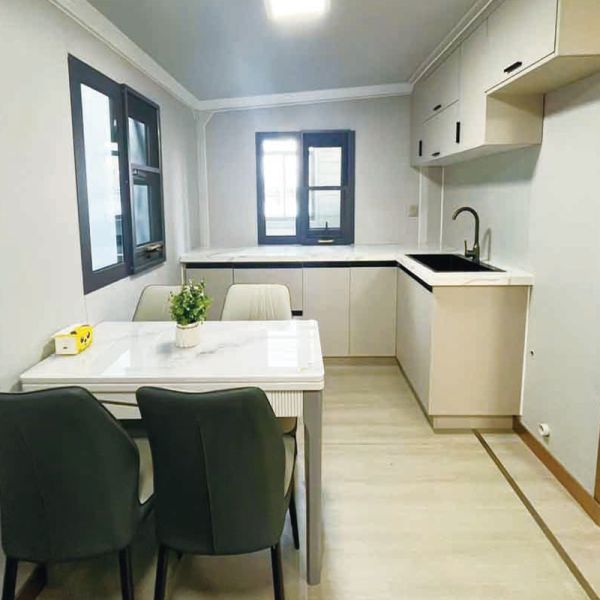 Eco Friendly Prefab Small Folding House Caravan Container Weatherproof