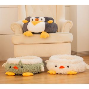 Washable-Round Cat Sleeping Bed For Puppy And Kitten With Slip-Resistant Bottom