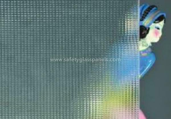 Buy Transparent 4mm Karatachi Figured Glass Interior Partition and Bathroom at wholesale prices