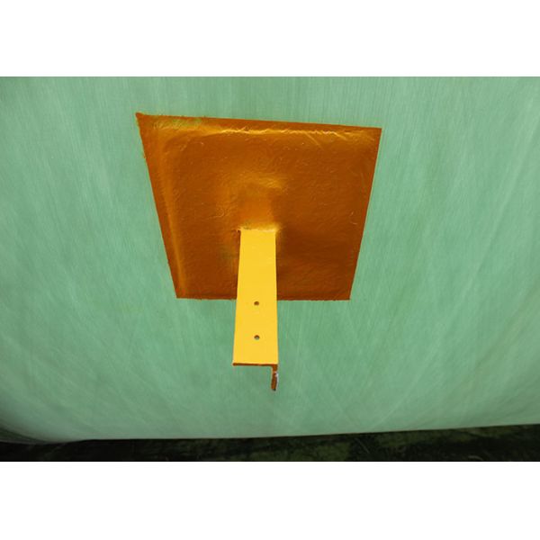 1600mm Grp Cylindrical Water Tank 4CBM Vertical Storage Tank