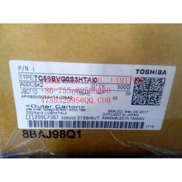 TC58BVG0S3HBAI4 KIOXIA NAND Flash Parallel 3.3V 1G-bit 128M x 8 63-Pin FBGA