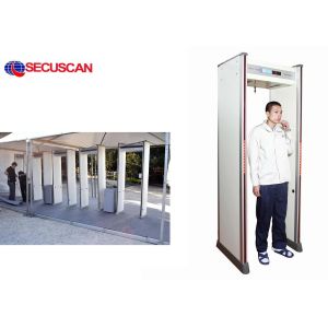 Electronic Long Range Body Scanner Metal Detector Walk Through With Remote
