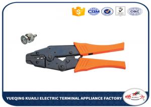 Quality Ratchet Crimping Tool For Coaxial Connectors / Wire Crimper Tool for sale