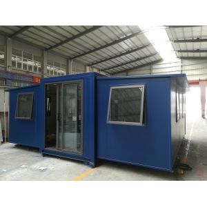 China 20FT Expandable Prefabricated Container House Folding Fabricated Container House on sale