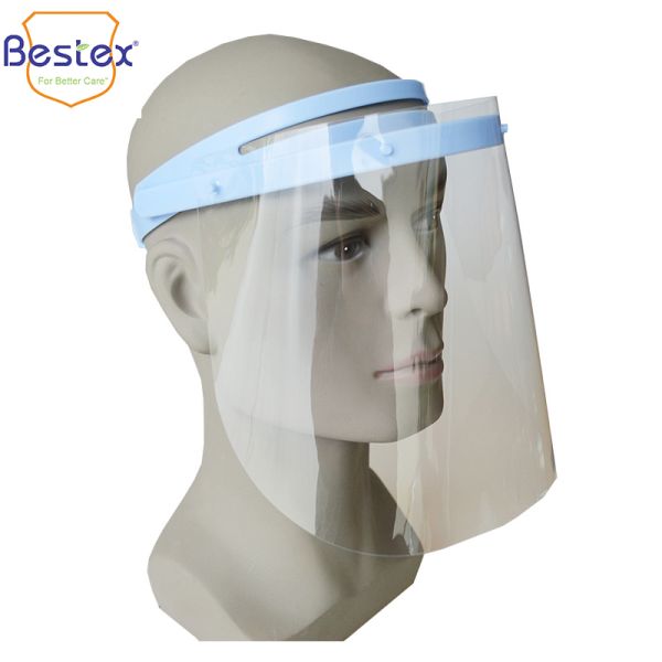 Anti Fog Dustproof 28*19cm PPE Face Shields With Frame