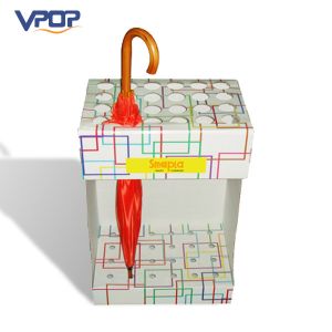 Quality Custom Square Cardboard POS Displays , Durable Umbrella Cardboard Display Racks for sale
