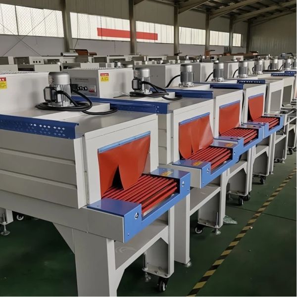 L Type Shrink Tunnel Machine Fully Automatic Shrink Wrap Packaging Equipment 220V 50Hz