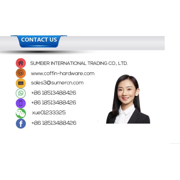 D017 57*16.5cm Gold Color Funeral Casket Cross